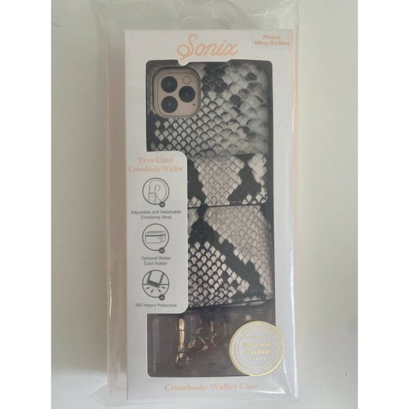 Sonix Tres Case Crossbody Wallet for iPhone 11/XR, 11Pro/XS Max - Picture 6 of 9
